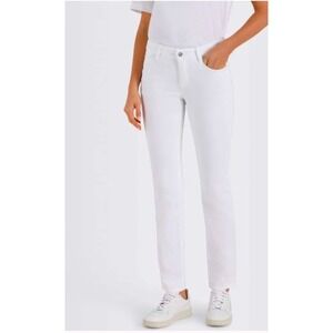 Mac Dream Straight Leg Wonderlight White 5401-90-0355L-D010 Womens Sz 36/32